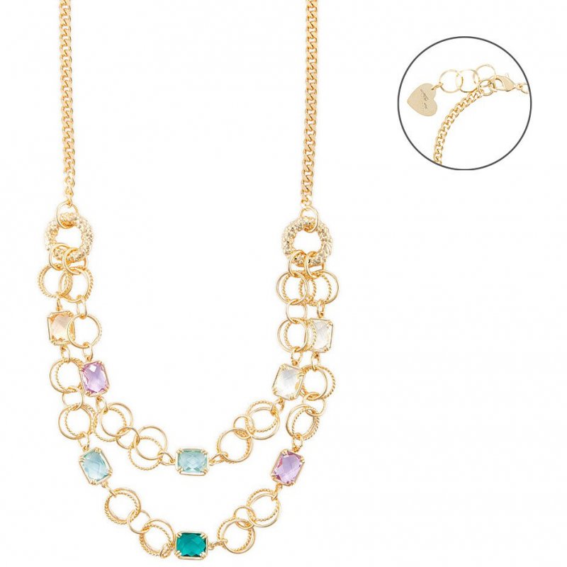 Collana Donna Gioielli 4Us Cesare Paciotti Brass 4Ucl7280W