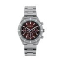 Breil Tribe - Chrono Gent 42 Mm - Acciaio - Marrone