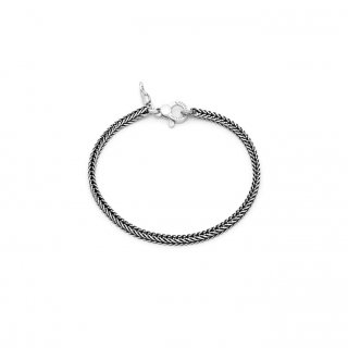 Bracciale Treccia Quadra Piccola