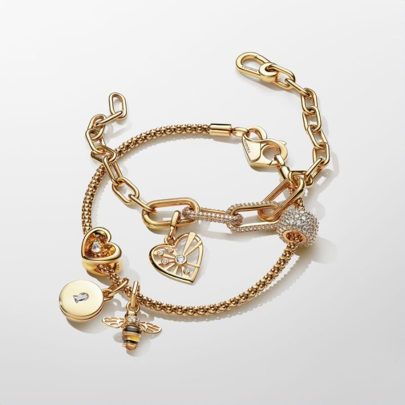 Charm Medallion Heart & Rays Pandora ME