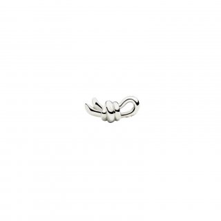 Dodo - Orecchino Stud Nodo - Argento 925