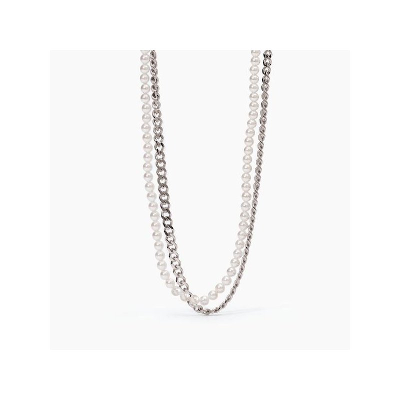 2 Jewels - Collana In Acciaio 316L - Perle Conchiglia