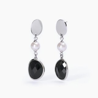 2 Jewels - Orecchini In Acciaio 316L - Glass - Perle Conchiglia