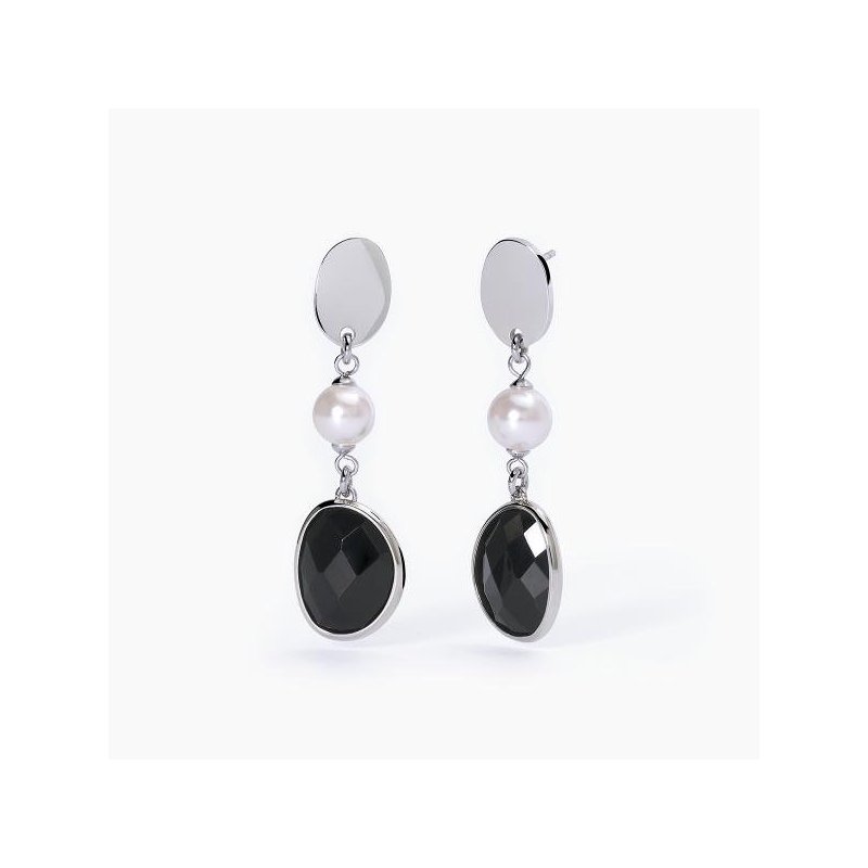 2 Jewels - Orecchini In Acciaio 316L - Glass - Perle Conchiglia