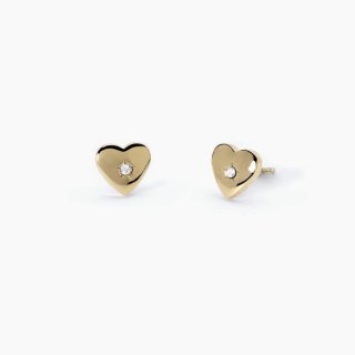 2 Jewels - Orecchini In Acciaio - Pvd Giallo - Cristalli