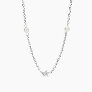 2 Jewels - Girocollo In Acciaio - Perle Conchiglia - Cristal