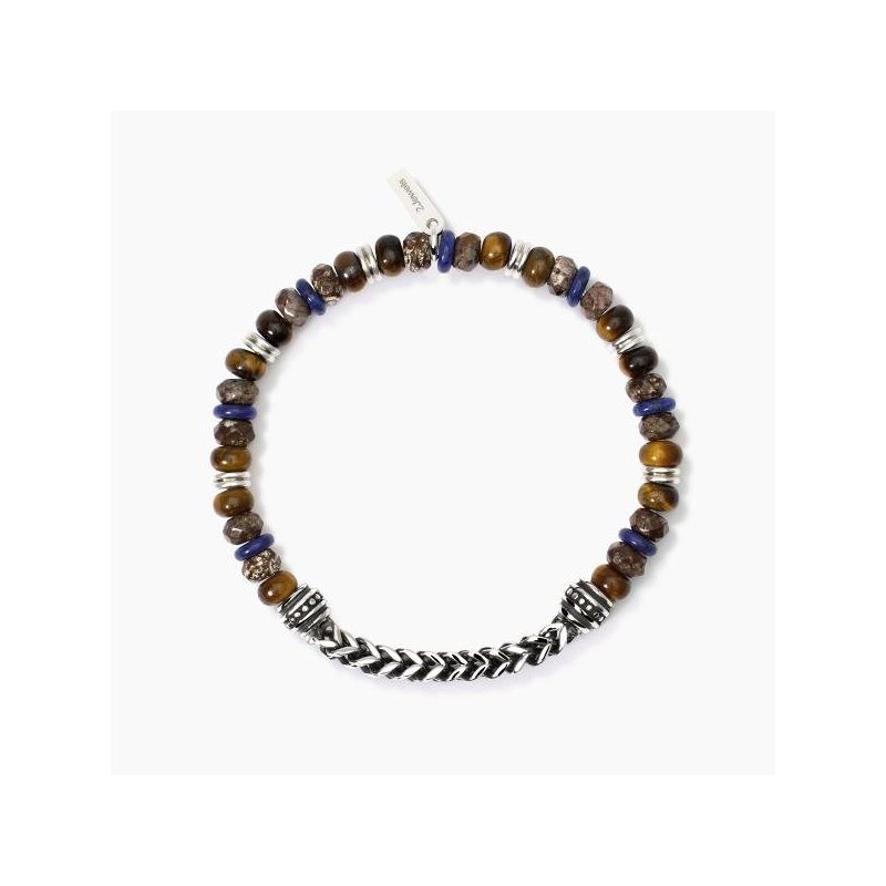 2 Jewels - Bracciale In Acciaio 304 - Pietre