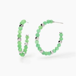 2 Jewels - Orecchini In Acciaio 316L - Glass Verde
