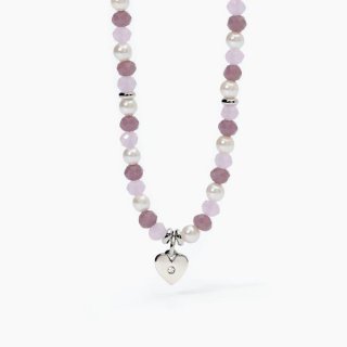 2 Jewels - Girocollo In Acciaio 316L - Perle Conchiglia - Glass