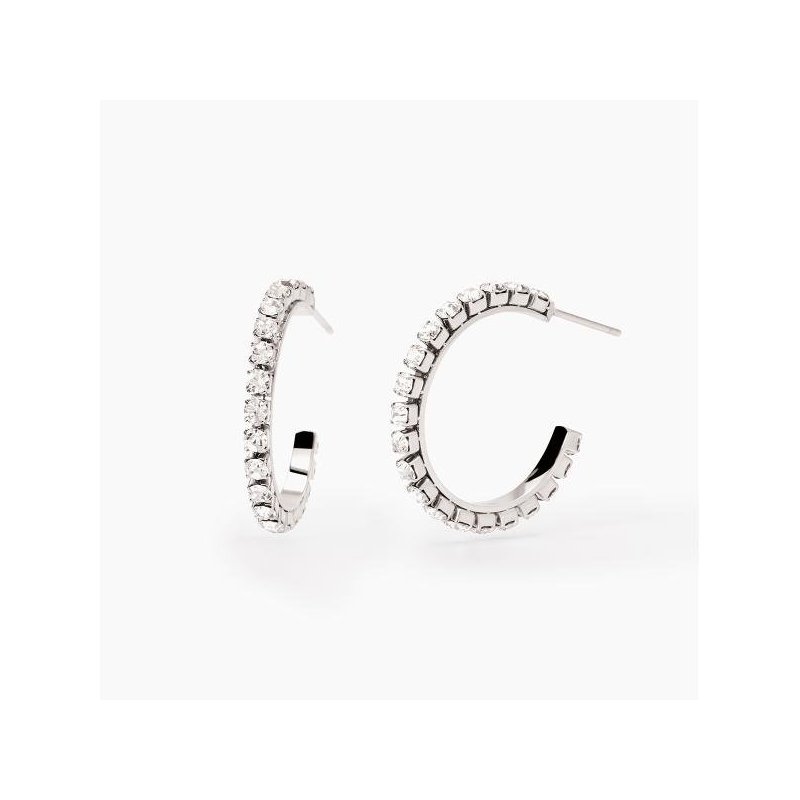 2 Jewels - Orecchini In Acciaio 316L - Cristalli