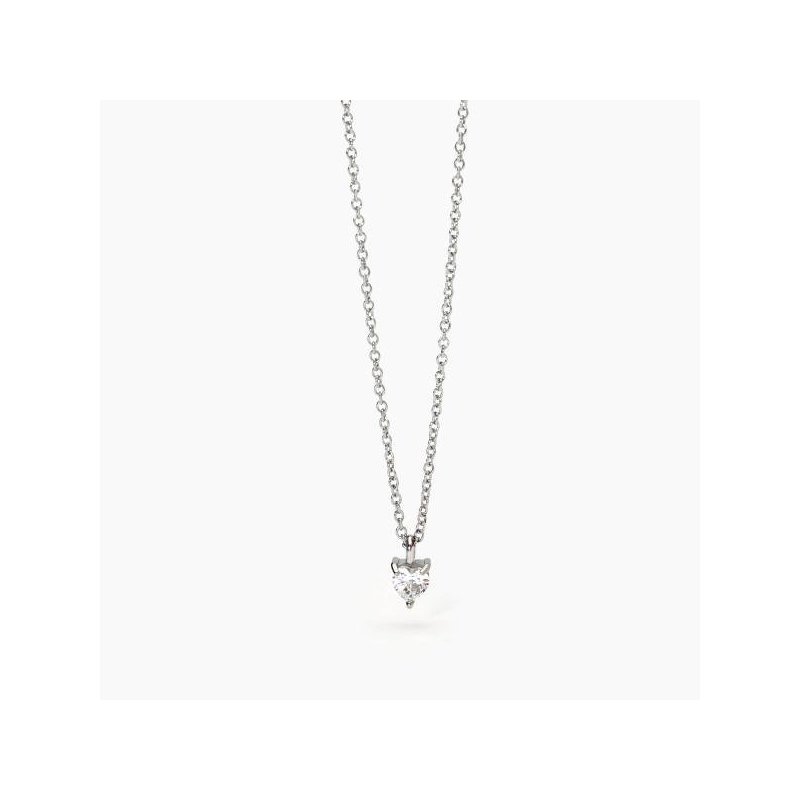 2 Jewels - Girocollo In Acciaio 316L - Zirconi
