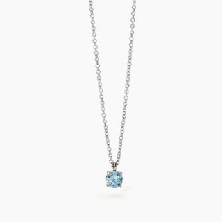 2 Jewels - Girocollo In Acciaio 316L - Zirconi Azzurri