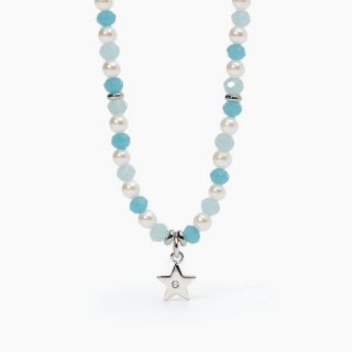 2 Jewels - Girocollo In Acciaio 316L - Glass - Perle Conchiglia