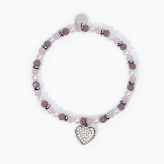 2 Jewels - Bracciale In Acciaio 316L - Glass - Perle Conchiglia
