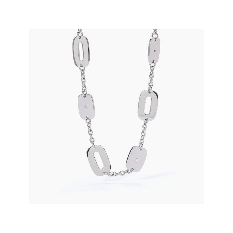 2 Jewels - Girocollo In Acciaio 316L - Cristalli