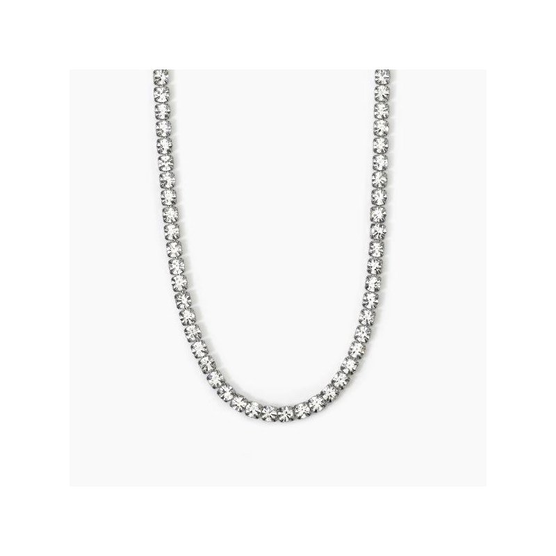 2 Jewels - Girocollo In Acciaio 316L - Cristalli Bianchi
