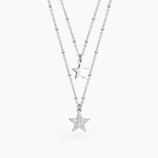 2 Jewels - Girocollo In Acciaio 316L - Cristalli