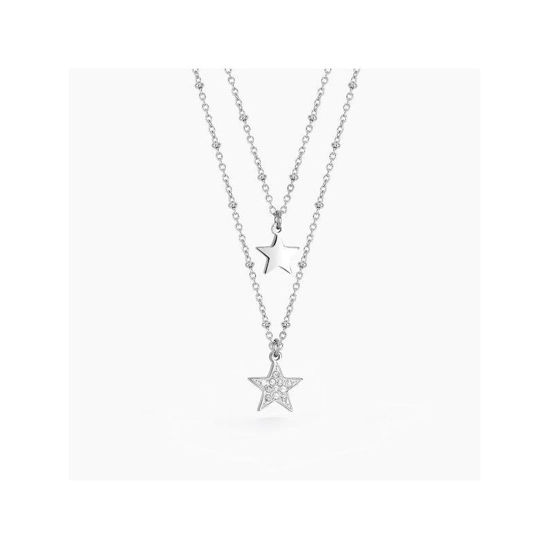 2 Jewels - Girocollo In Acciaio 316L - Cristalli