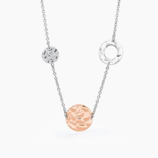 2 Jewels - Collana In Acciaio 316L - Pvd Rosé - Cristalli