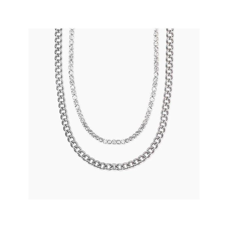 2 Jewels - Girocollo In Acciaio 316L - Cristalli