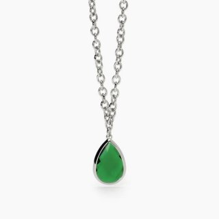 2 Jewels - Girocollo In Acciaio 316L - Glass Verde