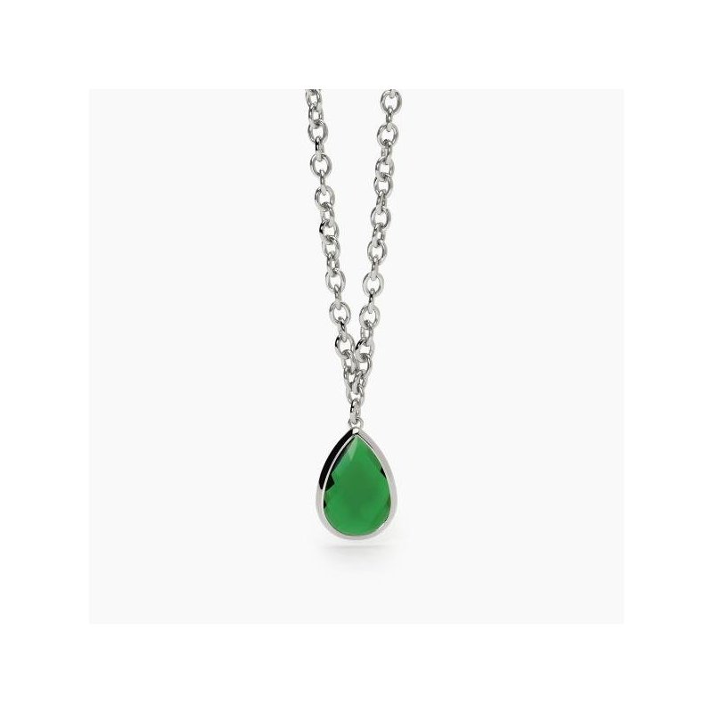 2 Jewels - Girocollo In Acciaio 316L - Glass Verde