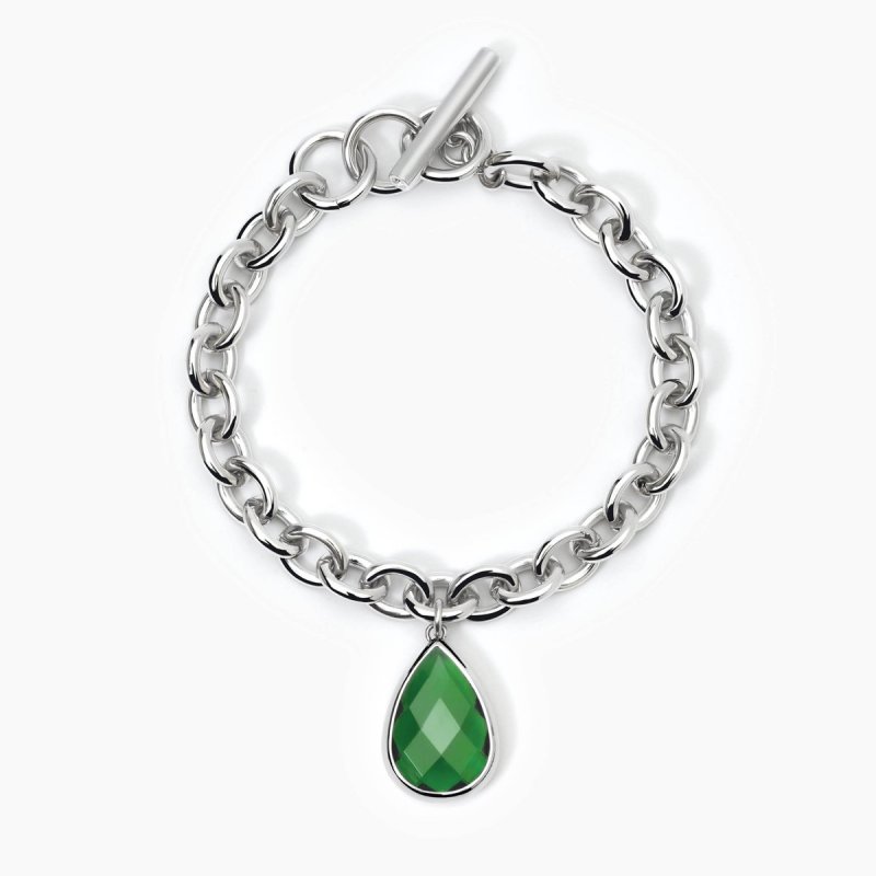 2 Jewels - Bracciale In Acciaio 316L - Glass - Cristalli