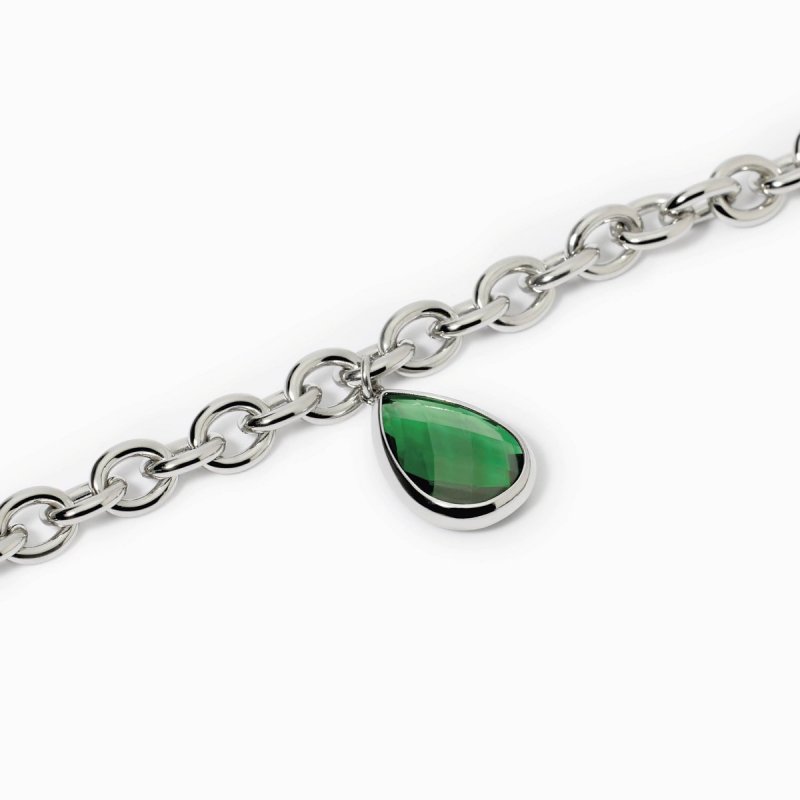 2 Jewels - Bracciale In Acciaio 316L - Glass - Cristalli