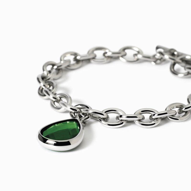 2 Jewels - Bracciale In Acciaio 316L - Glass - Cristalli