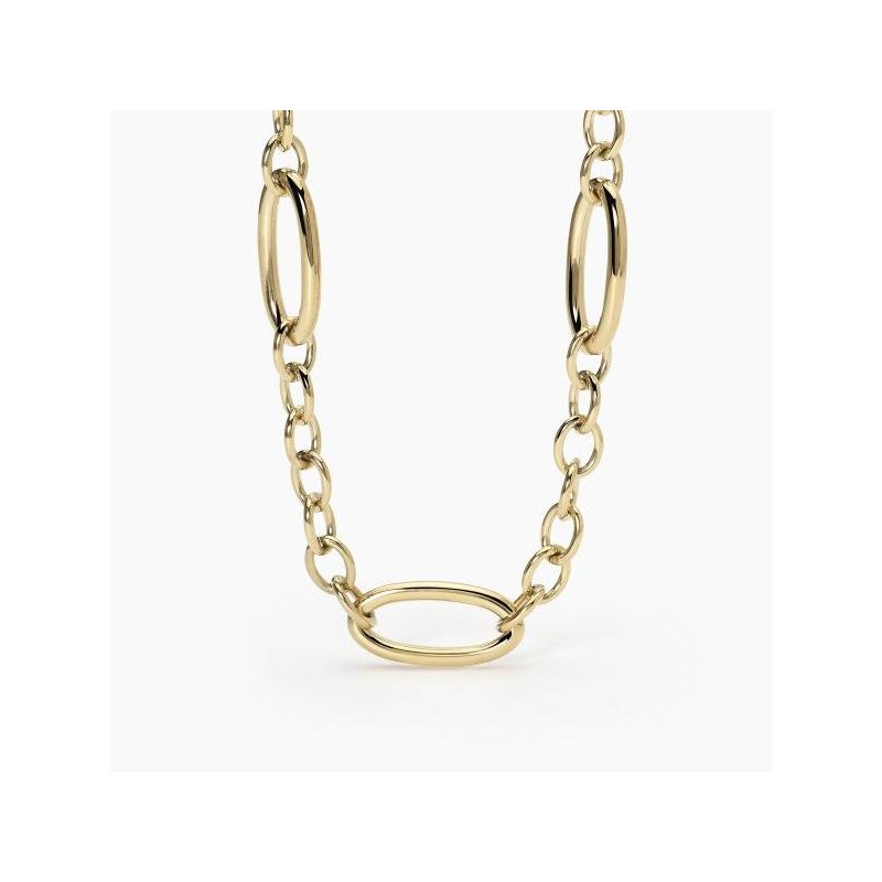 2 Jewels - Girocollo In Acciaio 316L - Pvd Giallo