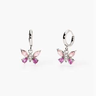 2 Jewels - Orecchini In Acciaio 316L - Tormalina Sintetica - Zirconi