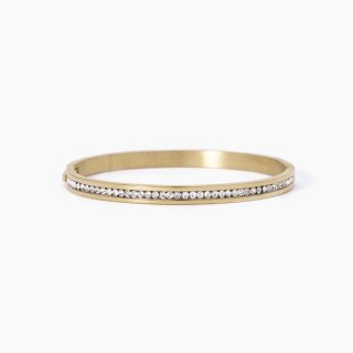 2 Jewels - Bracciale In Acciaio 316L - Pvd Giallo - Cristalli