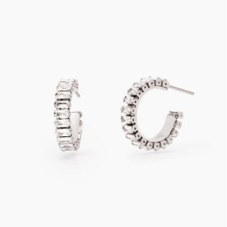 2 Jewels - Orecchini Tennis - Acciaio 316L - Zirconi