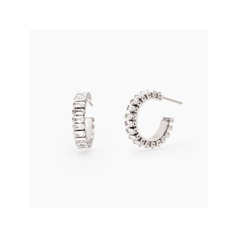 2 Jewels - Orecchini Tennis - Acciaio 316L - Zirconi