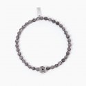 2 Jewels - Bracciale Agata Grigia - Acciaio 316L - Elegante