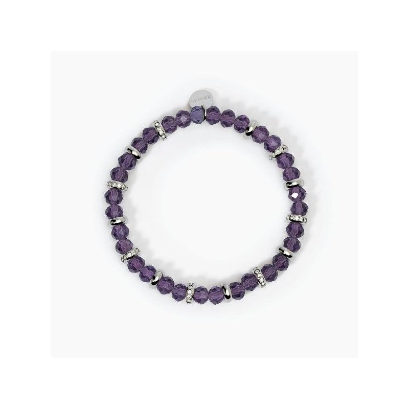 2 Jewels - Bracciale In Acciaio 316L - Glass - Cristalli
