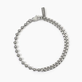2 Jewels - Bracciale In Acciaio 316L - Satinato - Catena Pallinata