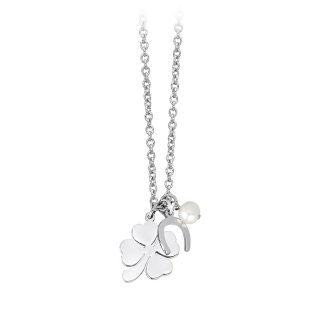 2 Jewels - Girocollo In Acciaio - Catena Forzatina - Pendente