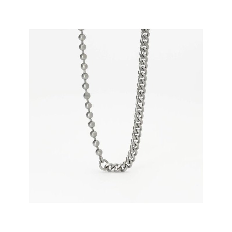 2 Jewels - Collana In Acciaio 316L - Satinato - Catena Pallinata