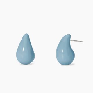 2 Jewels - Orecchini In Acciaio 304 - Smalto Azzurro