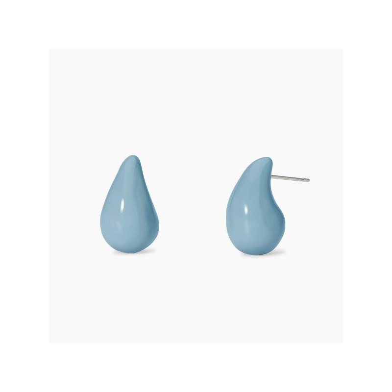 2 Jewels - Orecchini In Acciaio 304 - Smalto Azzurro
