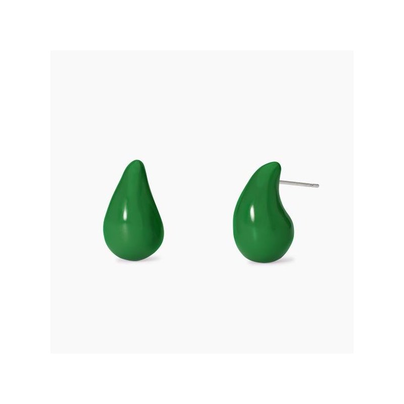 2 Jewels - Orecchini In Acciaio 304 - Smalto Verde