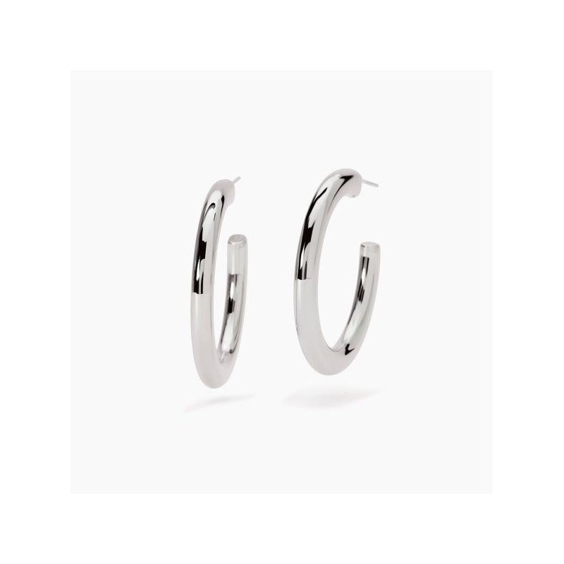 2 Jewels - Orecchini In Acciaio 304 - Ø Cerchio Esterno 40 Mm