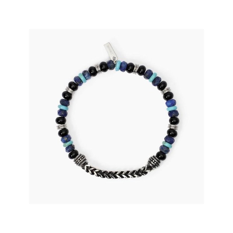 2 Jewels - Bracciale In Acciaio 304 - Pietre