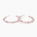 2 Jewels - Orecchini In Acciaio 316L - Glass Rosa
