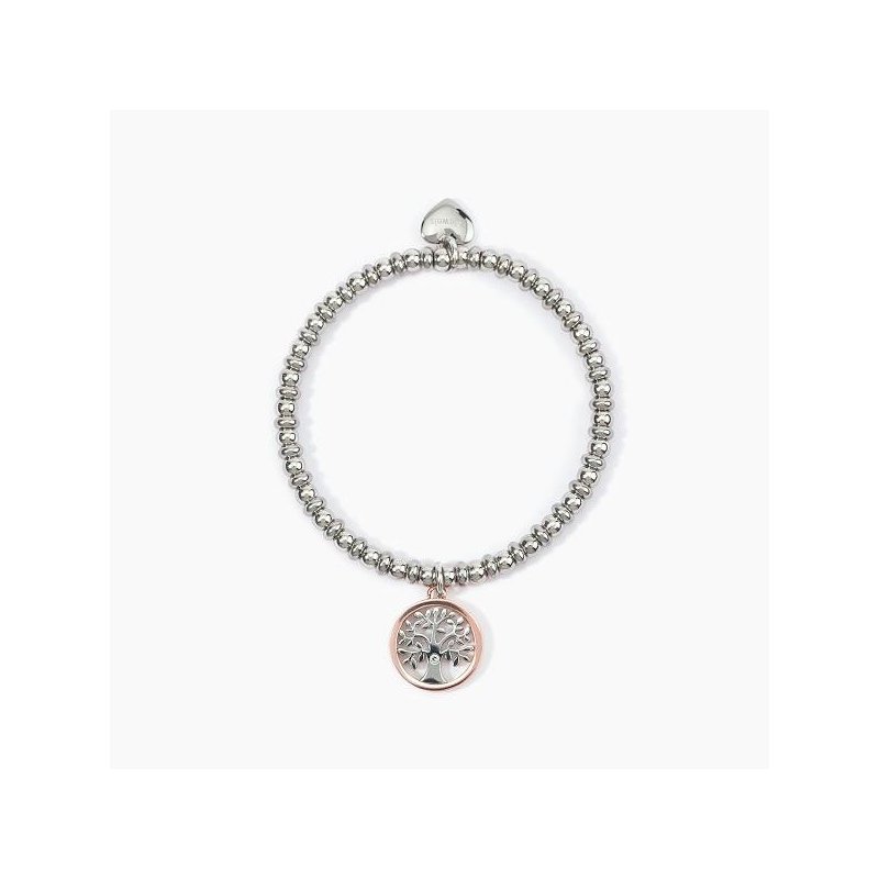 2 Jewels - Bracciale In Acciaio 316L - Pvd Rosé - Cristalli