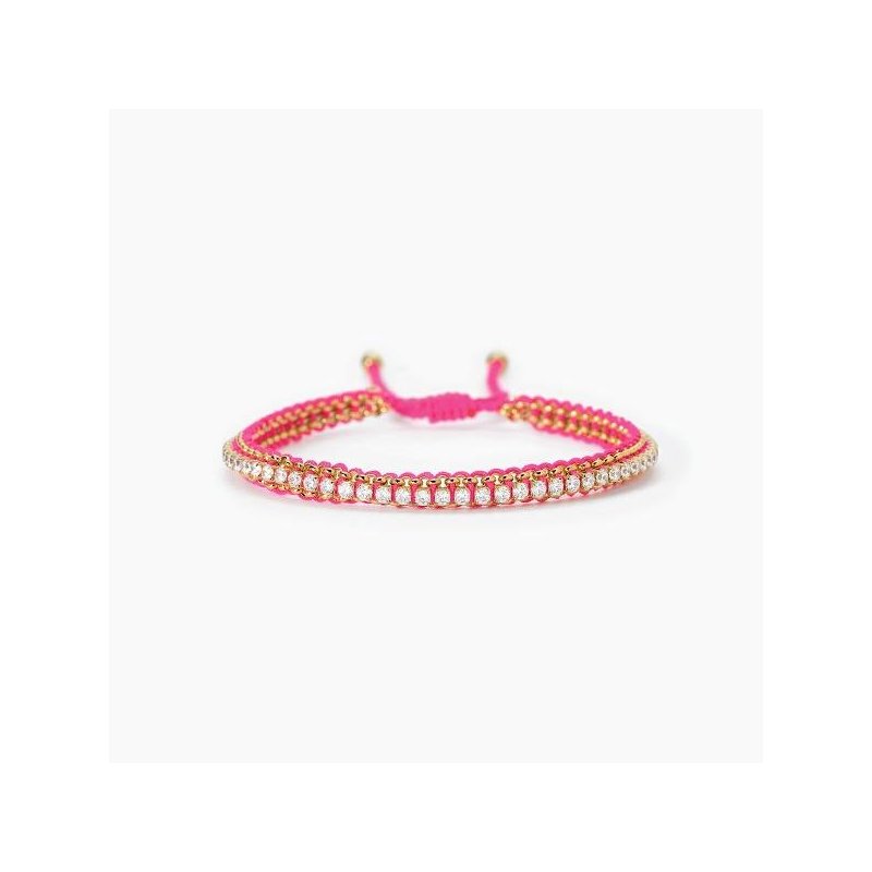 2 Jewels - Bracciale In Acciaio 316L - Pvd Giallo - Nylon