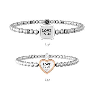 Kidult - Bracciale In Acciaio 316L E Pvd - Elegante E Resistente