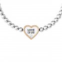 Kidult - Bracciale In Acciaio 316L E Pvd - Elegante E Resistente