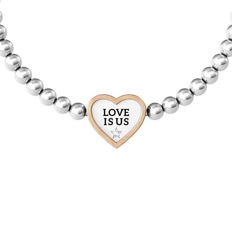 Kidult - Bracciale In Acciaio 316L E Pvd - Elegante E Resistente